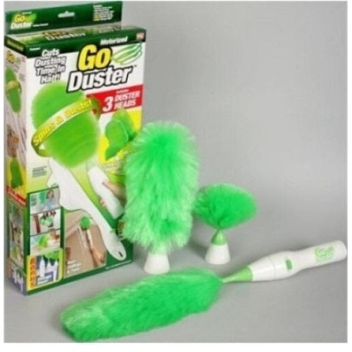Pamatuf curatare si inlaturare praf, FOXMAG24, rotativ, 3 perii incluse