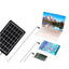 Panou solar portabil, FOXMAG24, putere 3W, dimensiuni reduse, waterproof, cu cablu USB incarcatre smatphone, negru