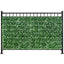 Panou verde pentru gard, artificial, cu frunze, dimensiuni 300x100cm, pentru inchidere balcon, terasa sau alte spatii, din materiale rezistente, usor de cuatat, montare rapida, verde