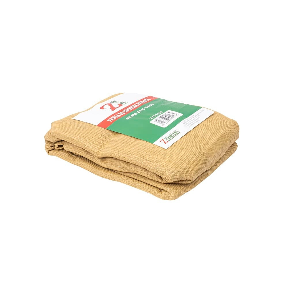 Panza de umbrire patrata 4x4m crem, parasolar cu protectie UV 98%