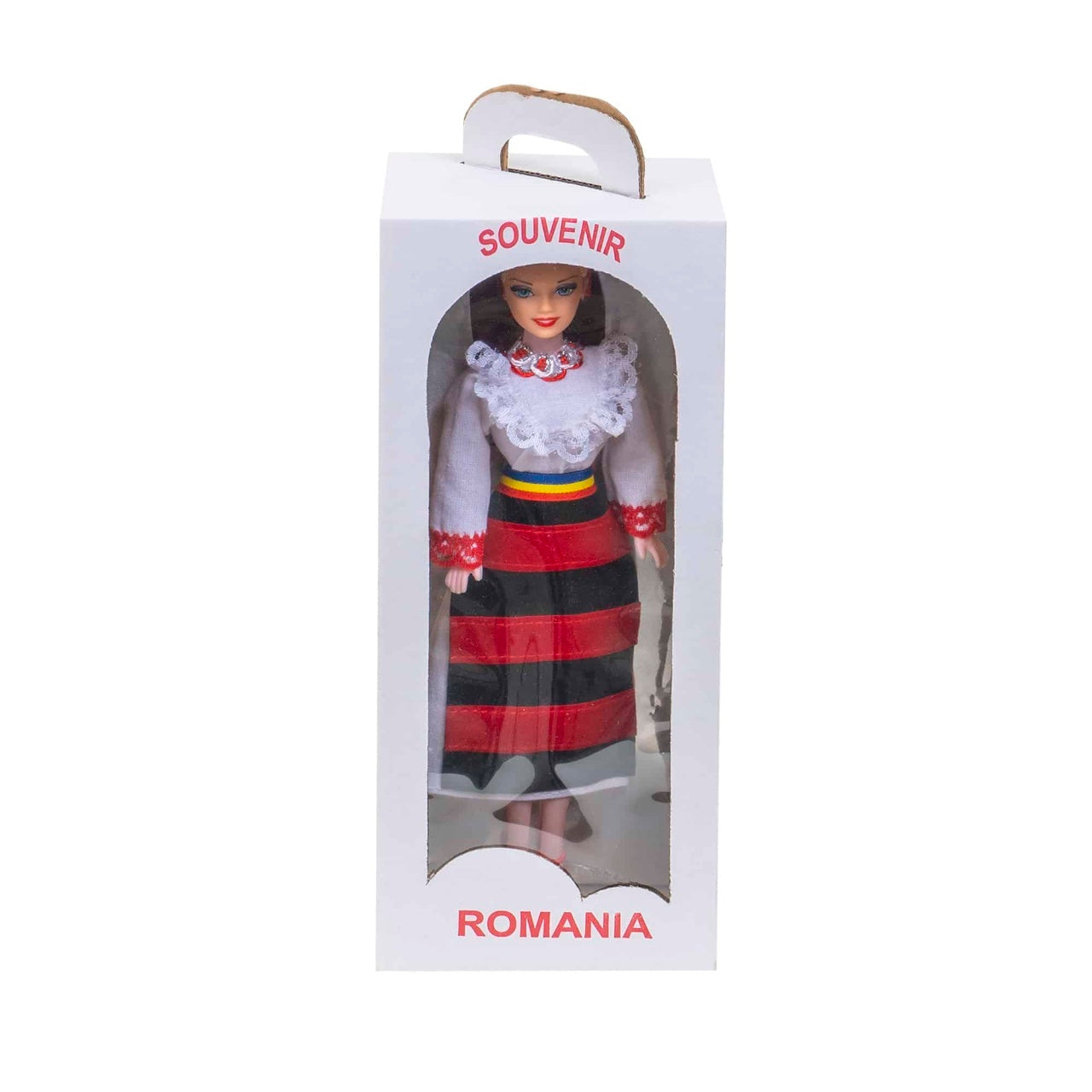 Papusa traditionala in cutie, inaltime 28cm