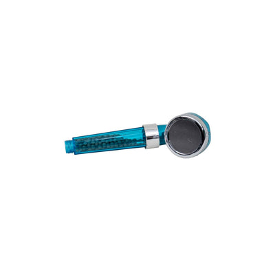 Para de dus din plastic, anticalcar, bleu, 20cm lungime, diametru 6cm