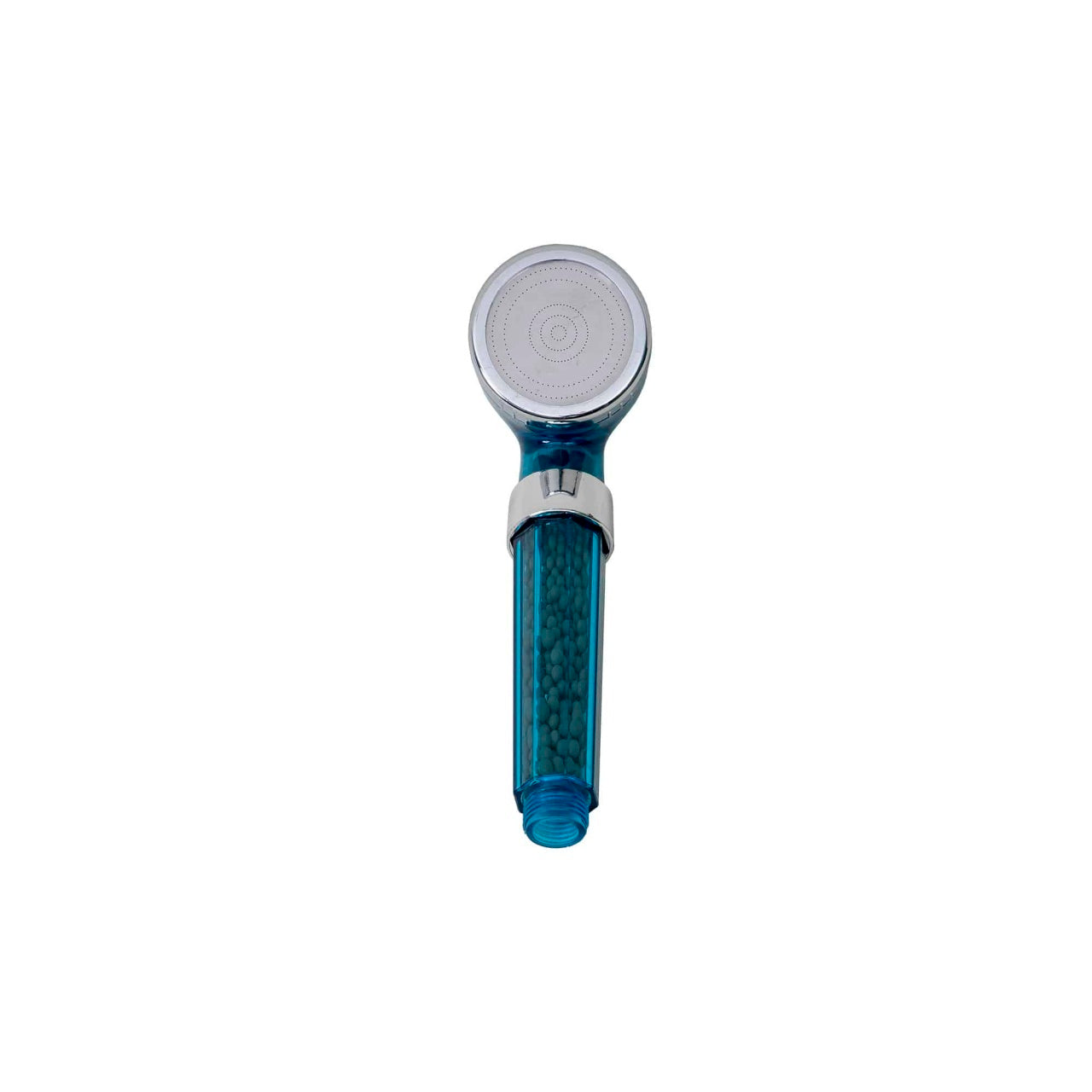 Para de dus din plastic, anticalcar, bleu, 20cm lungime, diametru 6cm