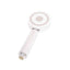 Para de dus inox cu alb, lungime 24cm, diametru 9cm
