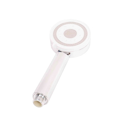 Para de dus inox cu alb, lungime 24cm, diametru 9cm