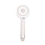 Para de dus inox cu alb, lungime 24cm, diametru 9cm