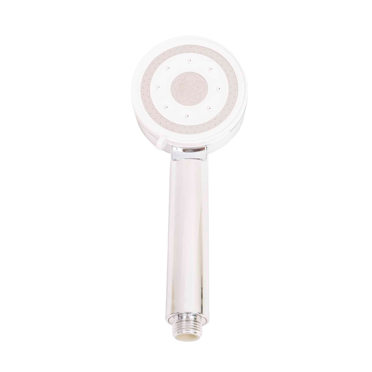 Para de dus inox cu alb, lungime 24cm, diametru 9cm