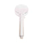 Para de dus inox cu alb, lungime 24cm, diametru 9cm
