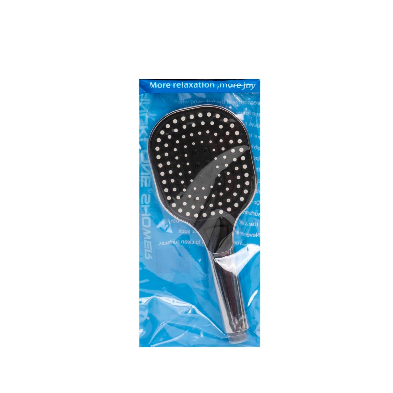 Para de dus inox cu finisaj negru, 27x11.5 cm