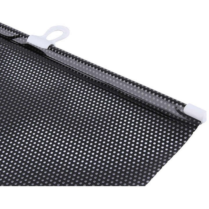 Parasolar Auto Retractabil Universal, Pliabil, pentru Parbriz sau Fereastra Laterala, Rulou cu Protectie UV, 45 x 125cm