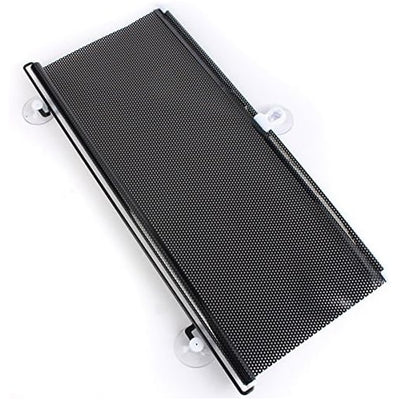 Parasolar Auto Retractabil Universal, Pliabil, Tip Rulou cu Protectie UV, pentru Parbriz sau Geam Lateral, 58 x 125cm