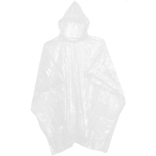 Pelerina de ploaie, cu gluga, din material impermeabil, marime universala pentru adulti, transparenta