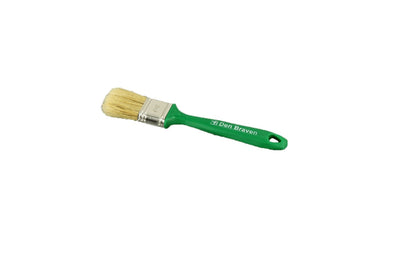 Pensula pentru vopsit 30 mm cu par natural, maner plastic verde