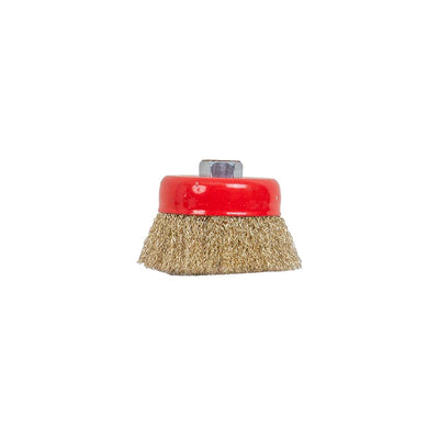 Perie cupa din sarma pentru slefuit, pentru flex, 3 inch, filet M14