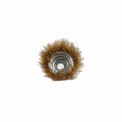 Perie cupa din sarma pentru slefuit, pentru flex, 3 inch, filet M14