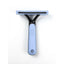 Perie de ingrijire pentru animale, L, cu buton de auto-curatare, albastru