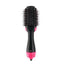 Perie FOXMAG24 Electrica 3 in 1 de par, 1000 W, 3 Trepte temperatura, 3 Nivele putere, 33 x 11 cm, Antistatic, Negru/Roz