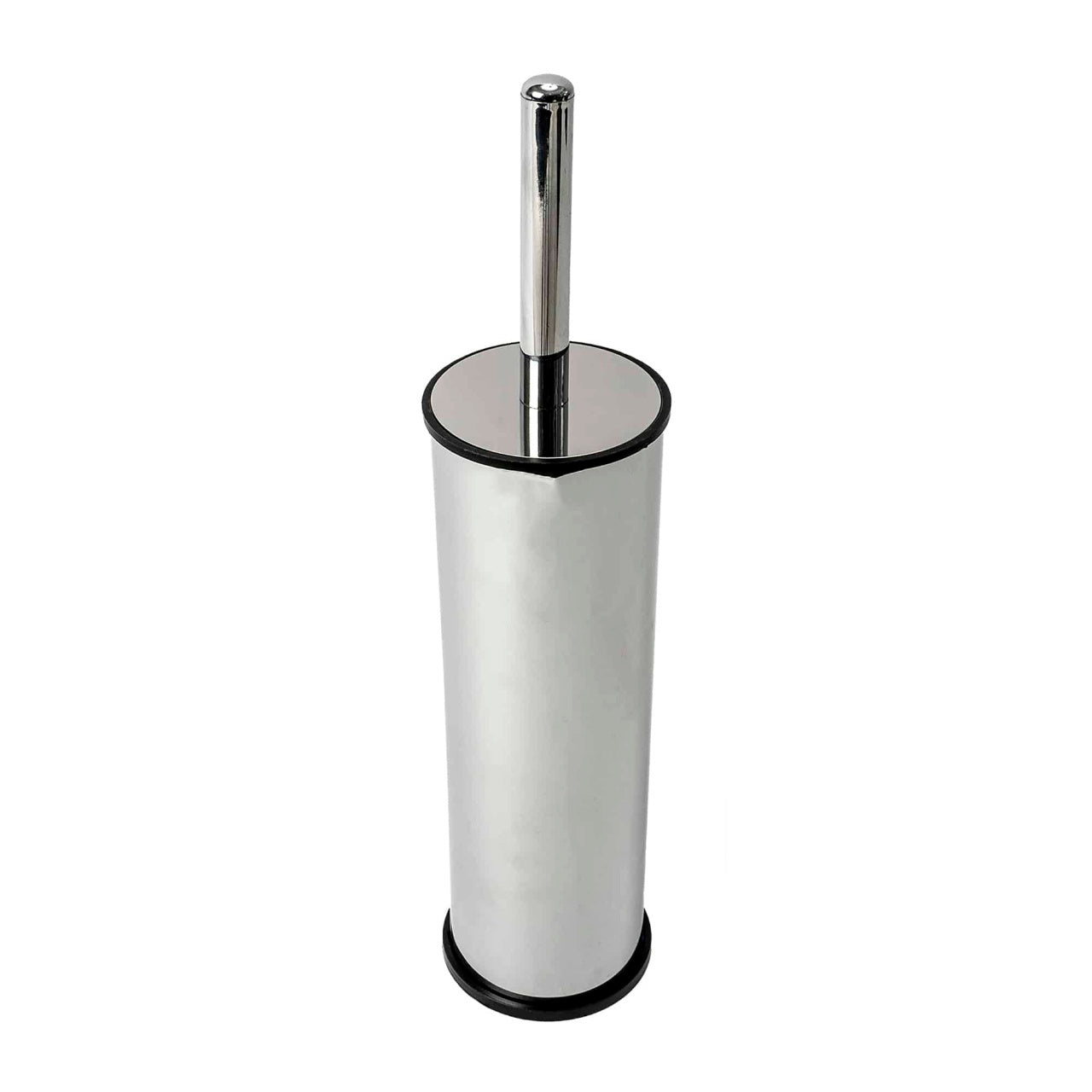 Perie WC cu suport din inox, argintiu, 39x10 cm