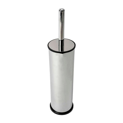 Perie WC cu suport din inox, argintiu, 39x10 cm