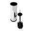 Perie WC cu suport din inox, argintiu, 39x10 cm
