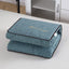 Perna si pilota, 2 in 1, dimensiuni 40 x 40 x 10 cm sau 110 x 150 cm, din material textil, cu 2 fermoare metalice bidirectionale, pentru auto, birou, living, voiaj, verde
