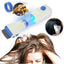 Pieptene aspirator FOXMAG24, impotriva paduchilor, alb/albastru