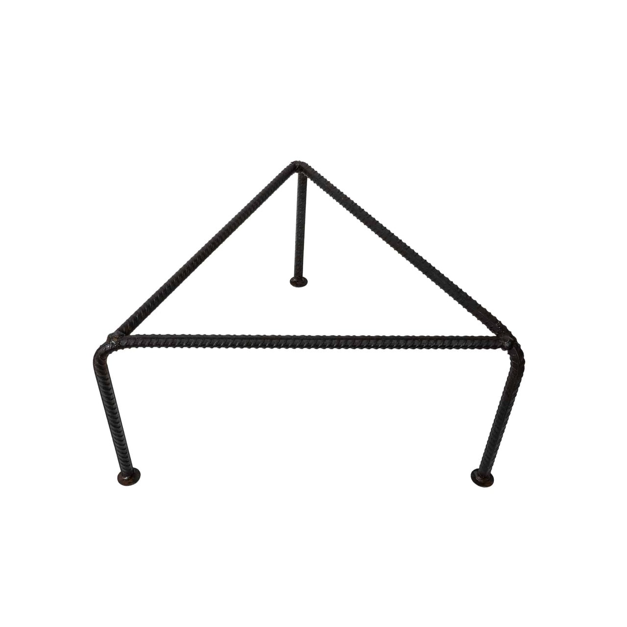 Pirostrie traditionala triunghiulara din fier, grosime 16 mm, 48x24 cm