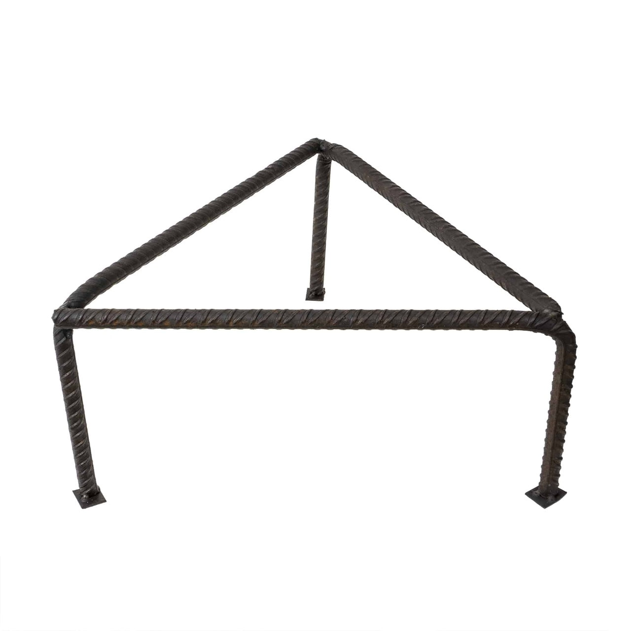 Pirostrie triunghiulara din fier, manuala, grosime 24 mm, 60x27 cm