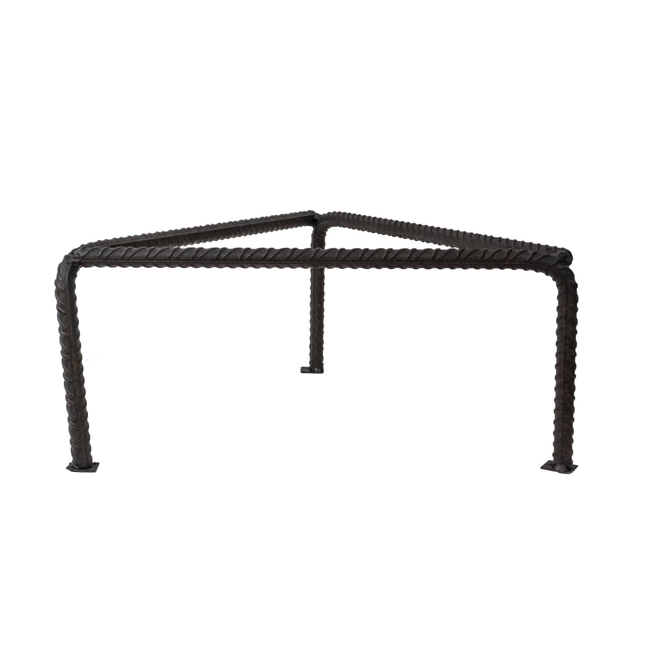Pirostrie triunghiulara din fier, manuala, grosime 24 mm, 60x27 cm