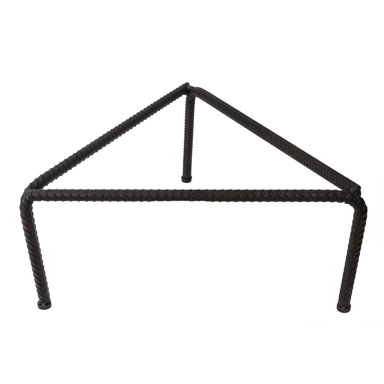 Pirostrie triunghiulara traditionala din fier, grosime 24 mm, 65x29 cm