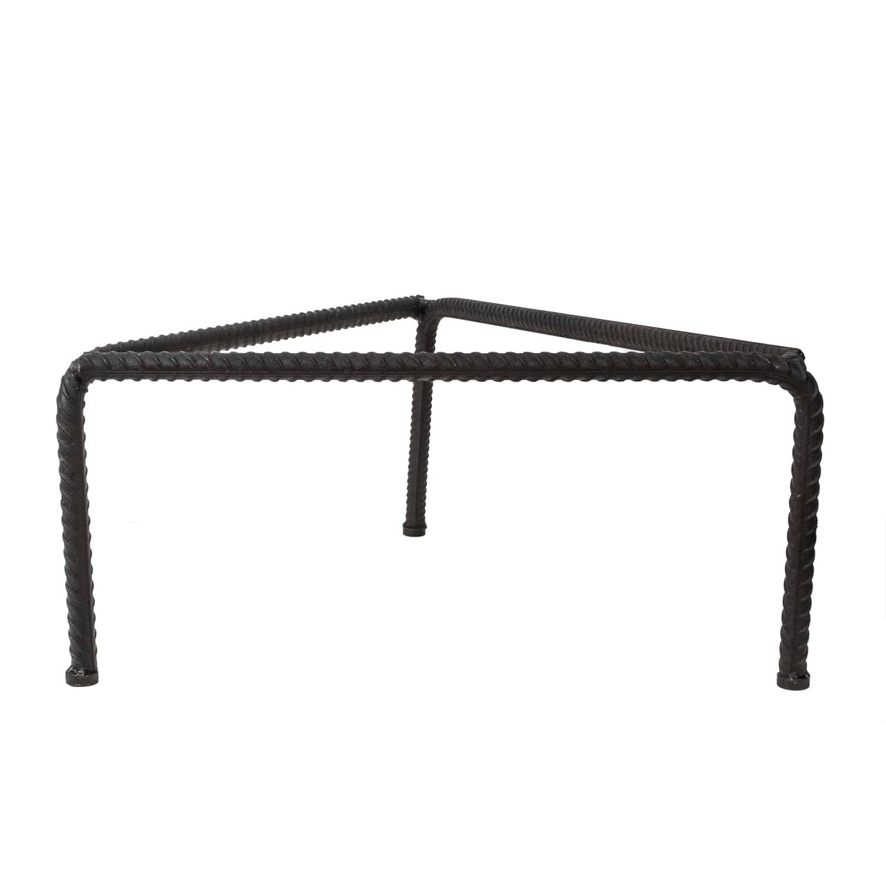 Pirostrie triunghiulara traditionala din fier, grosime 24 mm, 65x29 cm