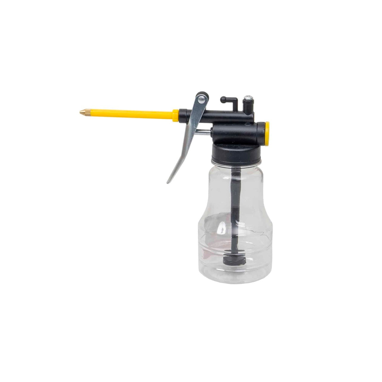 Pistol cu pompa manual pentru gresat ulei, transparent