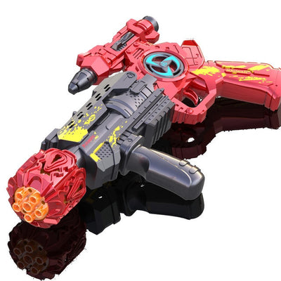 Pistol de jucarie, cu ventuze de burete, arma de jucarie, Multicolor