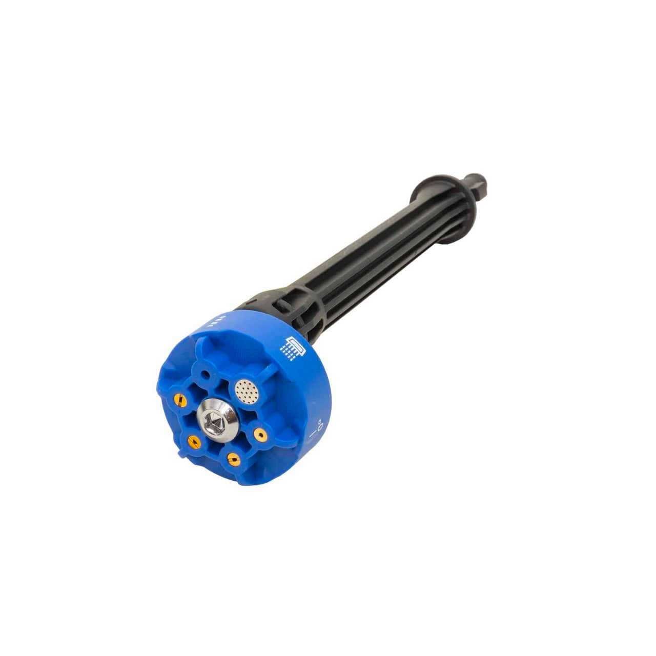 Pistol de spalat cu acumulator, presiune reglabila si furtun 10m, afisaj LCD
