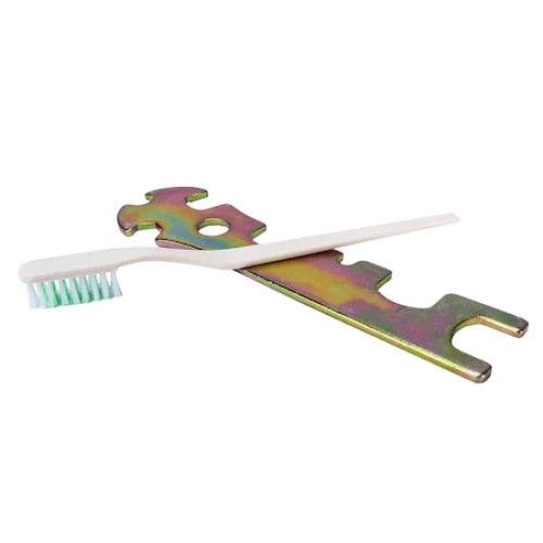 Pistol de vopsit cu aer comprimat, FOXMAG24, capacitate rezervor 125ml, diametrul duzei 1.2mm, albastru