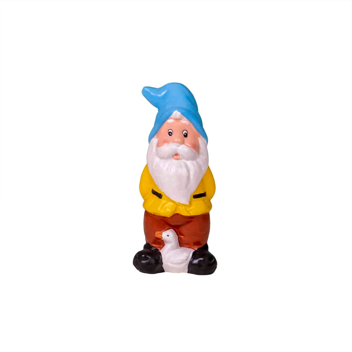 Pitic de gradina din ceramica, inaltime 20 cm, multicolor, finisaj lucios