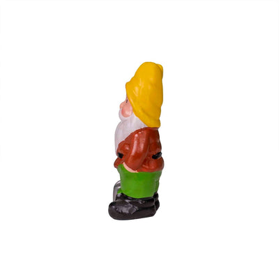 Pitic de gradina din ceramica, inaltime 20 cm, multicolor, finisaj lucios