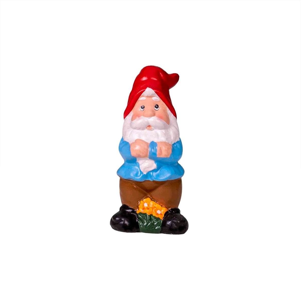 Pitic de gradina din ceramica, inaltime 20 cm, multicolor