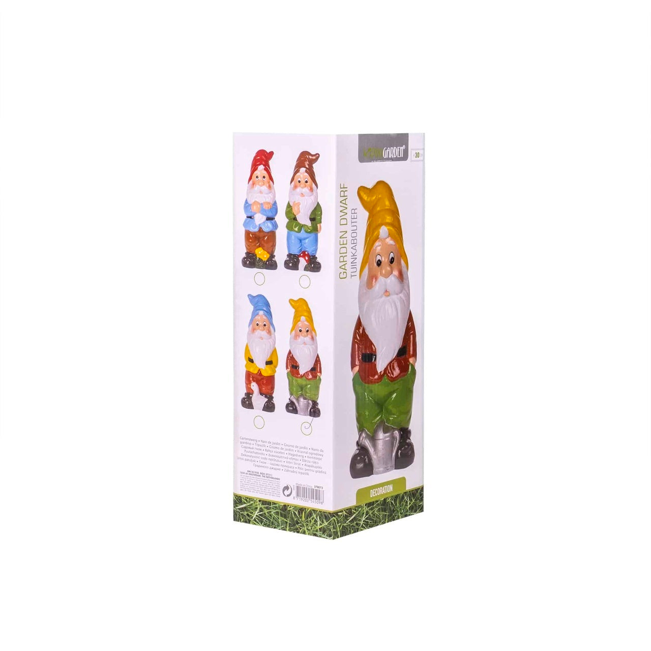 Pitic de gradina din ceramica, inaltime 30 cm, multicolor