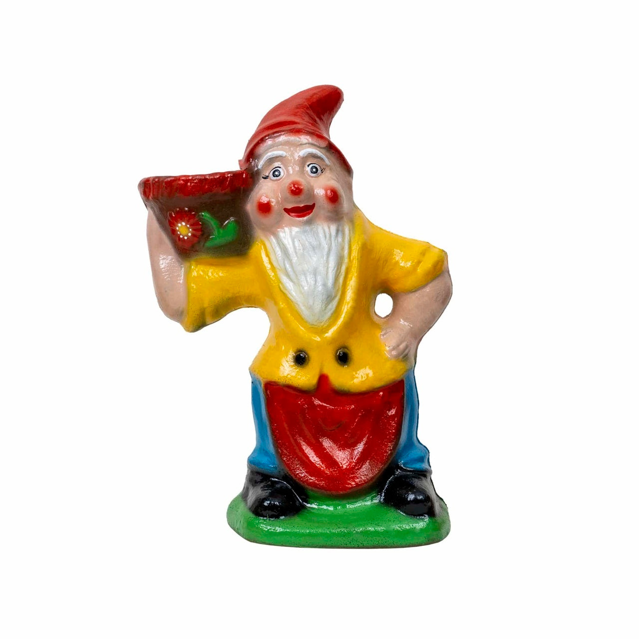 Pitic de gradina din plastic, inaltime 39 cm, de sine statator