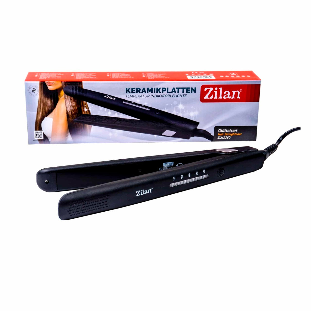 Placa de indreptat par ceramica 30W, neagra