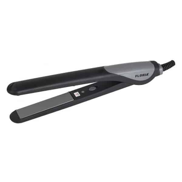 Placa de indreptat par cu invelis ceramic, 25W, negru, incalzire rapida