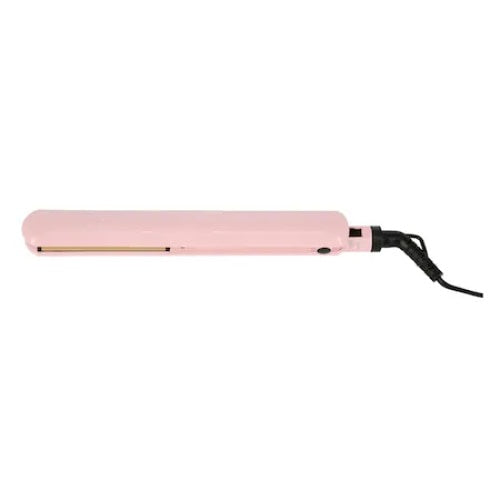 Placa de par, cu invelis ceramic, putere 35W, temperatura maxima 200°C, cu cablu rotativ, roz