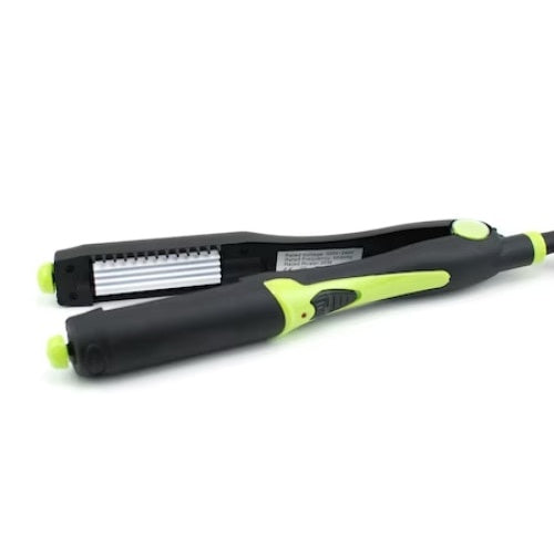 Placa de par multifunctionala, cu placute din aluminiu cu strat ceramic, indicator luminos de functionare, temperatura maxima 180C, negru/verde