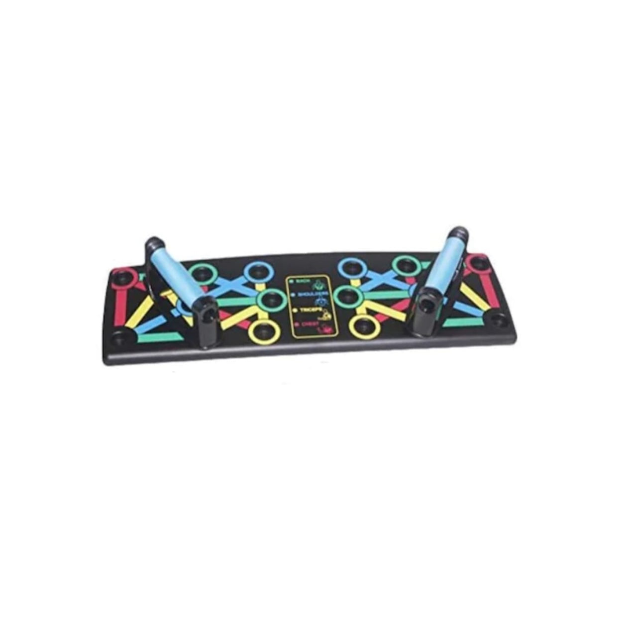 Placa pentru flotari FOXMAG24 multifunctionala, pe baza de culori, cu manere, pentru piept, umeri, spate si triceps