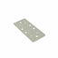 Placa perforata otel 55x140 mm, argintie, pentru imbinari rezistente