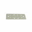 Placa perforata otel 55x140 mm, argintie, pentru imbinari rezistente