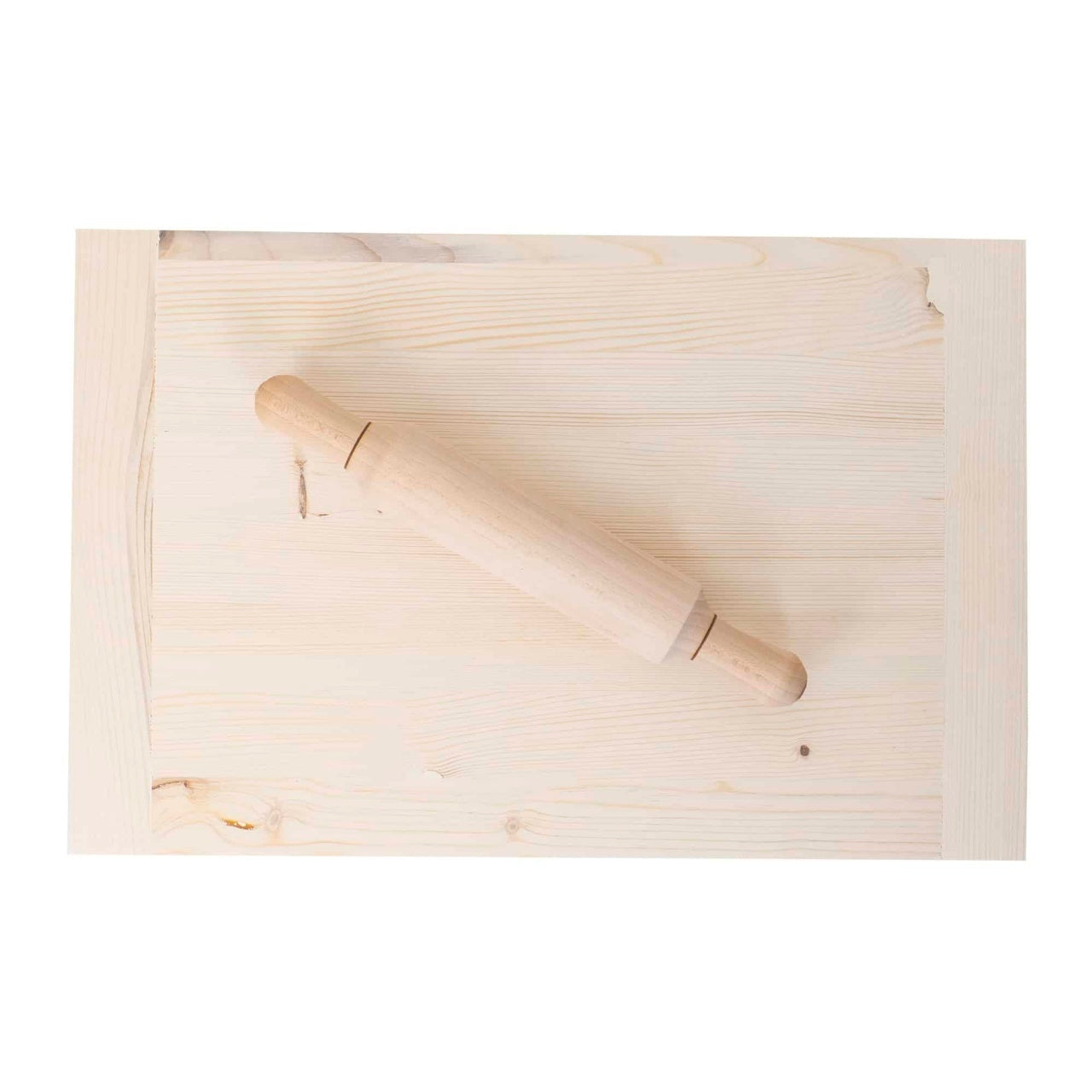 Planseta din lemn pentru modelat aluat 30x41cm cu sucitor de 30cm
