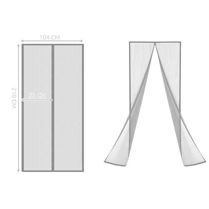 Plasa anti insecte, culoarea alb, 190 x 100 Magic Mesh