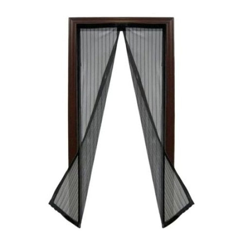 Plasa Usa cu Inchidere Magnetica Magic Mesh pentru Tantari, Muste sau Alte Insecte, Dimensiuni 210x105cm